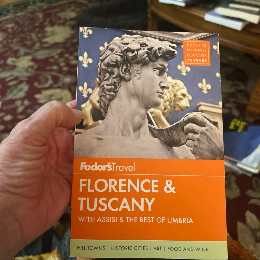Fodor's Travel Florence & Tuscany Guide with Orange Accents